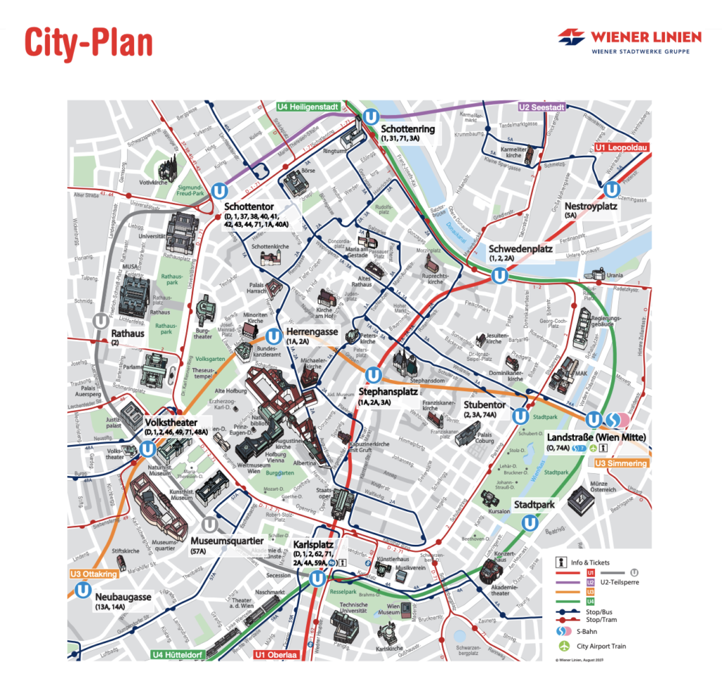 維也納交通：電車&地鐵